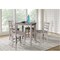 International Concepts 30 in. x 30 in. Counter Height Table with 4 Emily Counter Height Stools - 5 Piece Set K09-3030-S6172-4 - alternate 1